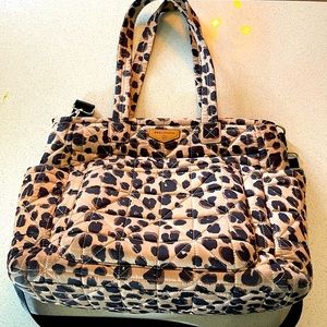 TWELVElittle Leopard Diaper Bag